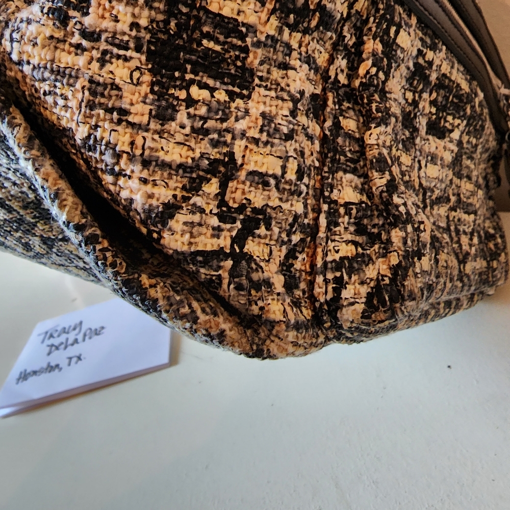 Chanel tweed satchel / speedy style - Picture 9 of 16